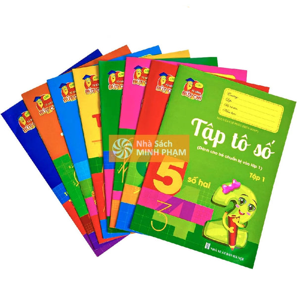 Sách - Bộ 8 Cuốn Luyện Viết Tập Tô Chữ Cho Bé Mẫu Giáo - Chuẩn Bị Cho Bé Vào Lớp 1
