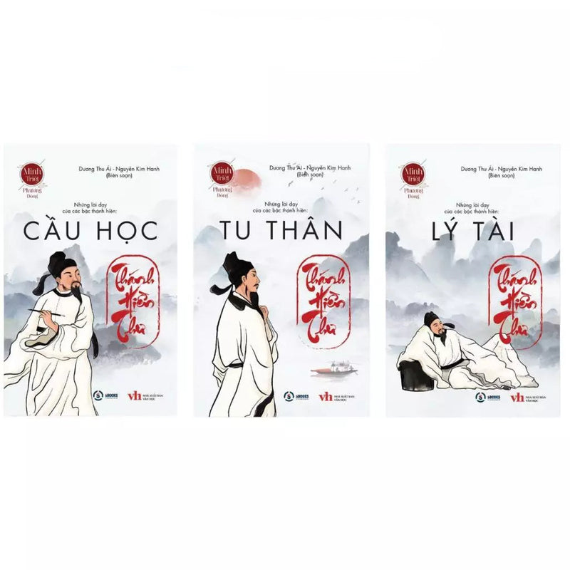 Sách - Combo 3 Cuốn Thánh Hiền Thư : Cầu Học + Lý Tài + Tu Thân
