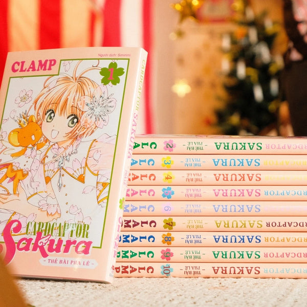 Truyện tranh - Sakura Card Captor - Thẻ Bài Pha Lê - Combo Full Bộ 10 tập