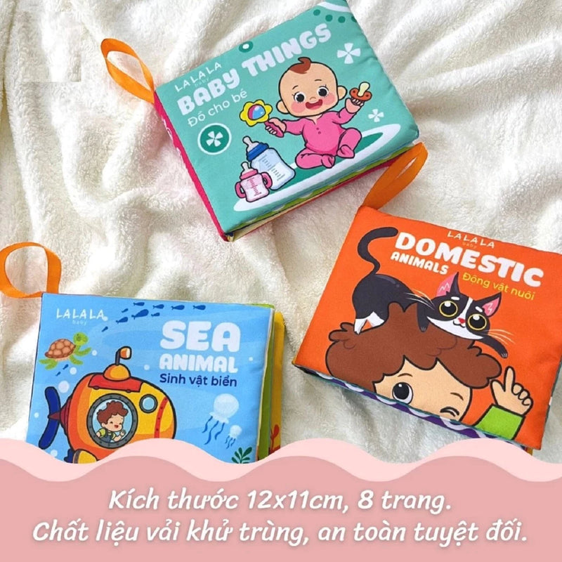 Sách vải cho bé sơ sinh 0 đến 12 tháng