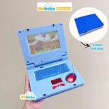 Đồ chơi máy tính laptop ANBEBE cho bé, máy tính bảng có chuột kèm đèn led cho bé từ 2-5 tuổi