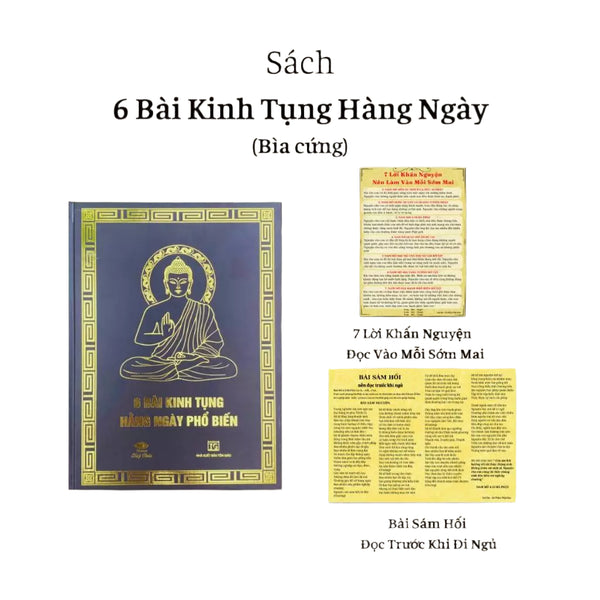Sách - 6 Bài Kinh Tụng Hằng Ngày Phổ Biến