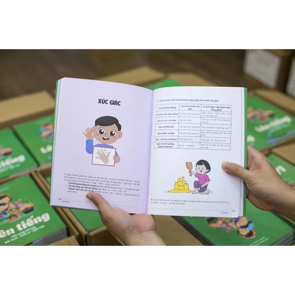 Cuốn Lên tiếng - Cẩm nang tích hợp giác quan - hành vi - ngôn ngữ