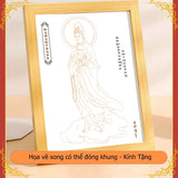 Album họa vẽ 84 vị Phật trong Chú Đại Bi nét mờ