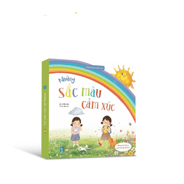 Cuốn Những sắc màu cảm xúc bồi cứng - Cho bé 1-6 tuổi