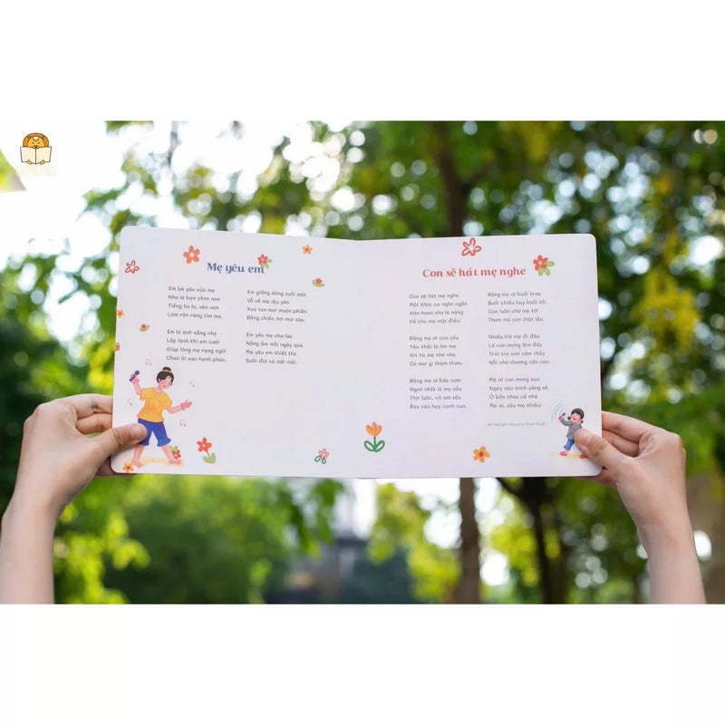 Sách ru - Tập thơ Nếp nhà cho con bồi cứng