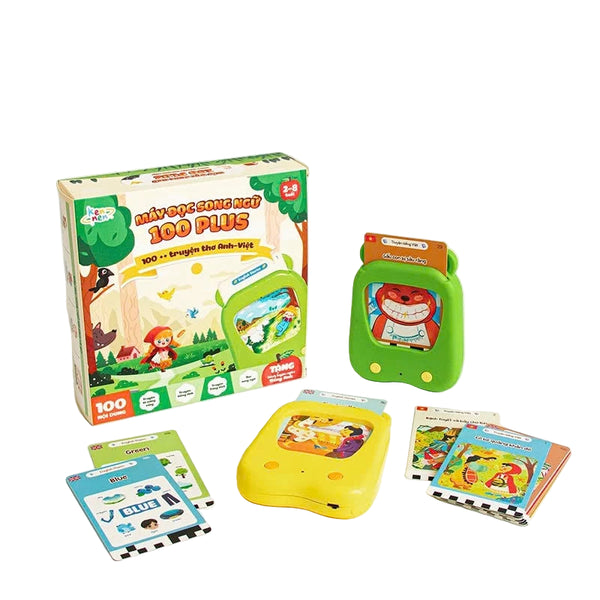 Máy đọc thẻ - máy đọc truyện song ngữ 100 truyện thơ Anh Việt