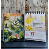 Sách Lịch bàn 2026 - Kinh Pháp Cú (365 ngày)