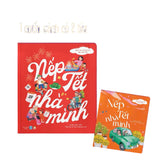 Set Nếp Tết nhà mình 2026 kèm phong bao và quà tặng độc quyền (6 lì xì, sticker, 2 hình lắp ghép con giáp)