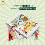 Hộp quà Tết tưng bừng cho bé độ tuổi 5+ gồm sách và set đồ chơi dân gian Ô ăn quan