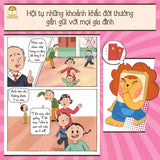 Hộp quà Tết tưng bừng cho bé độ tuổi 5+ gồm sách và set đồ chơi dân gian Ô ăn quan