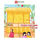 SÁCH - KHỔNG LỒ VỀ TẾT - EM ĐI CHỢ TẾT (VỚI RẤT NHIỀU MIẾNG BÓC DÁN SỬ DỤNG NHIỀU LẦN)