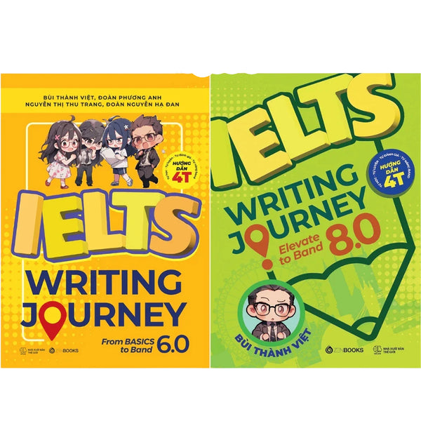 Ielts Writing Journey From Basics To Band 6.0 + IELTS Writing Journey Elevate To Band 8.0
