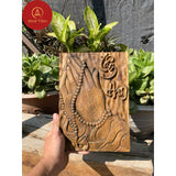 Tranh Gỗ Decor Chấp Niệm Tâm An