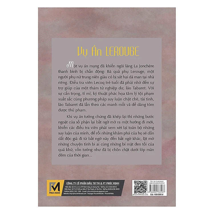 Vụ Án LEROUGE (Trinh Thám)