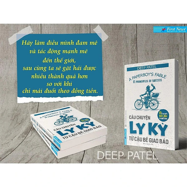 Câu chuyện ly kỳ từ cậu bé giao báo