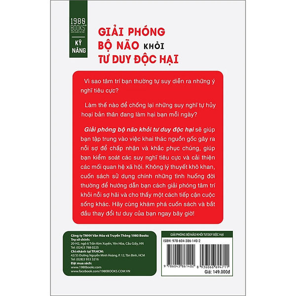 Giải Phóng Bộ Não Khỏi Tư Duy Độc Hại