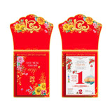 Lịch tết 2025 kích thước 25x35 cm, 20x30 cm