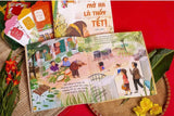 Sách Thơ Song Ngữ Mở Ra Là Thấy Tết Kèm Quà Tặng Cho Bé 0-3-6 Tuổi