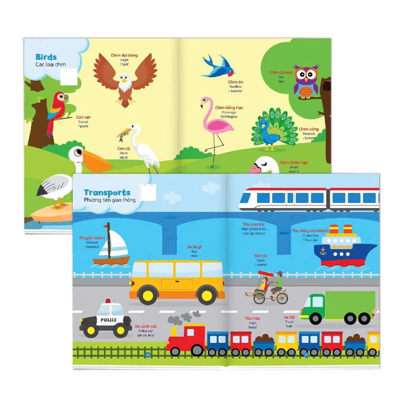 Combo 4 cuốn Hành trang cho bé tự tin vào lớp 1 2025 (Tặng kèm thẻ flash card tiếng việt + thẻ học toán)