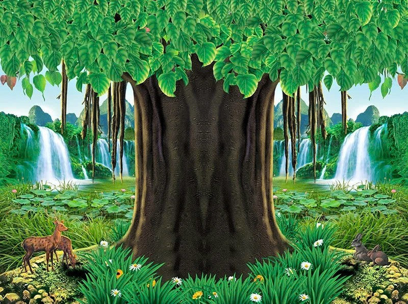 Tranh dán tường Cây Bồ Đề