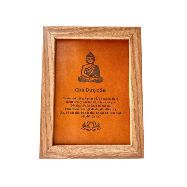 Tranh Chú Dược Sư – Bình an từ tâm