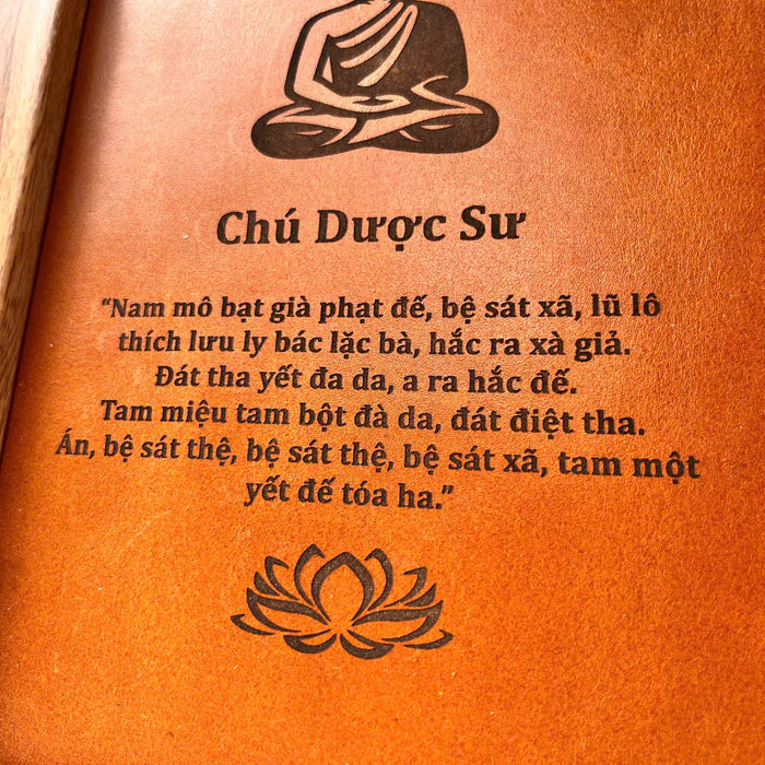 Tranh Chú Dược Sư – Bình an từ tâm