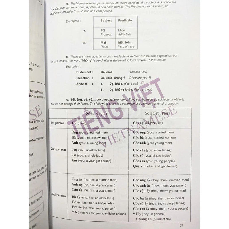 Sách - Tiếng Việt (Vietnamese For Foreigners) (Free Audio Files)