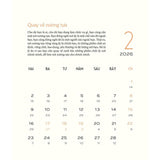 Bộ lịch thư pháp Làng Mai – Bính Ngọ 2026