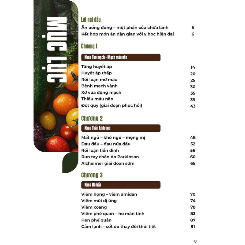 Liệu Pháp Dinh Dưỡng Cho Mọi Loại Bệnh