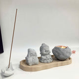 Bộ Trang Trí Thiền Tịnh Mini – Bình An Trong Tâm