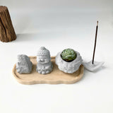 Bộ Trang Trí Thiền Tịnh Mini – Bình An Trong Tâm