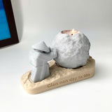 Set Tượng Thiền Sư Đẩy Đá – “Gian Nan Dạy Ta Lớn”