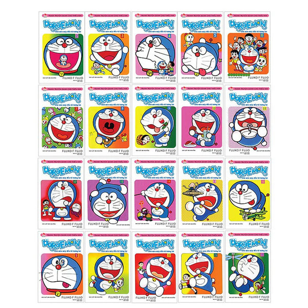 Doraemon - Truyện Ngắn 45 Tập (New - Đọc Ngược)