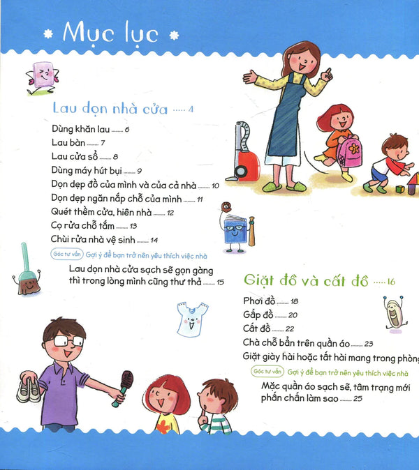 Ehon Kỹ Năng Sống - Em Làm Việc Nhà