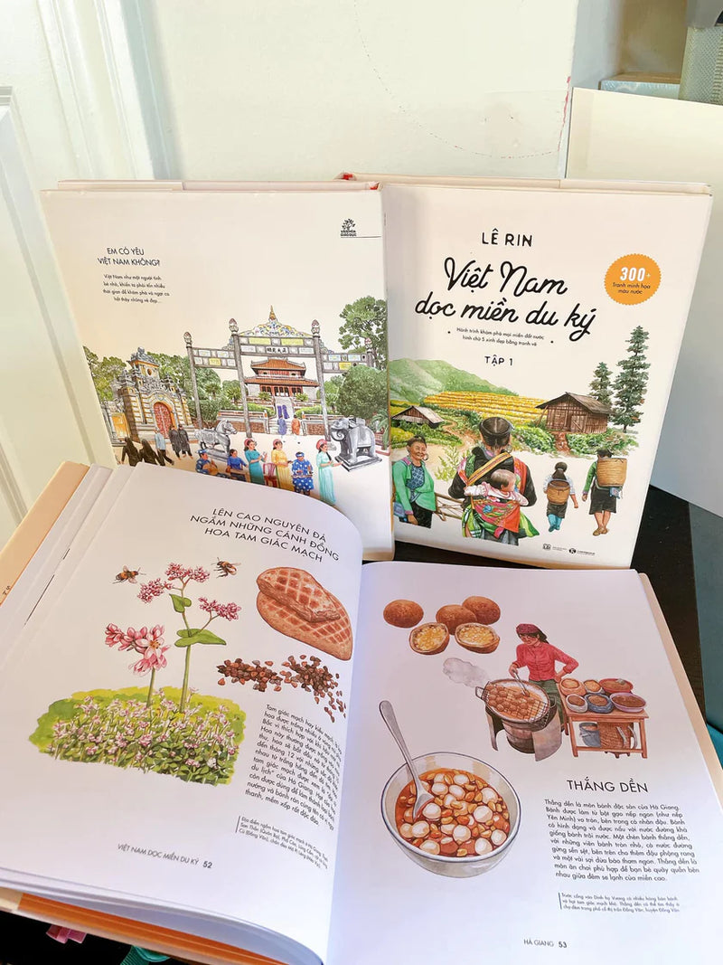 Việt Nam Dọc Miền Du Ký - Tập 1 (Bìa Cứng)