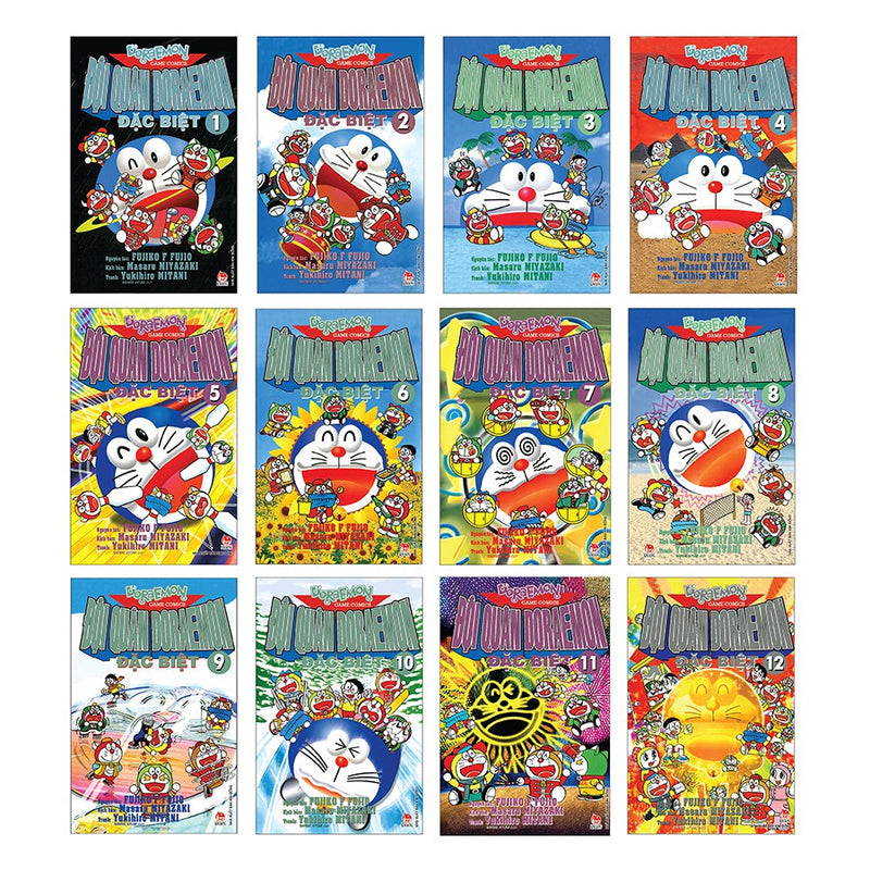 Đội quân Doraemon Đặc Biệt (12 Tập) New, Đọc Ngược