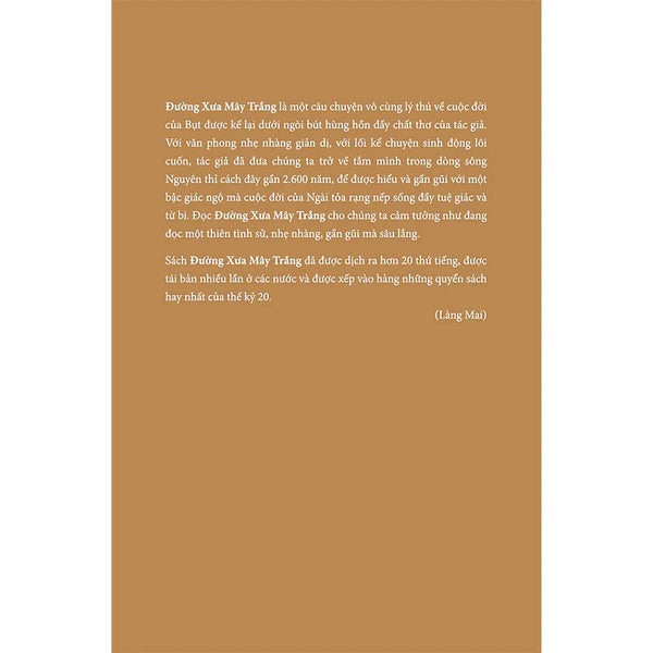 Đường Xưa Mây Trắng - Theo Gót Chân Bụt (Bìa Mềm)