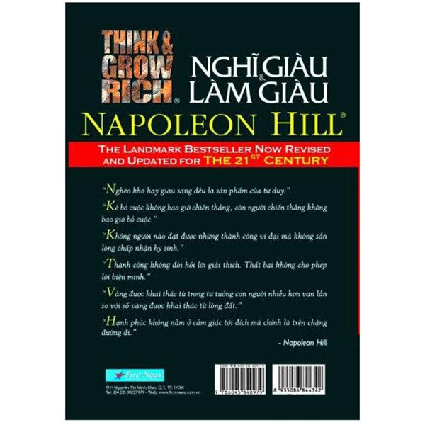Think And Grow Rich - Nghĩ Giàu Và Làm Giàu