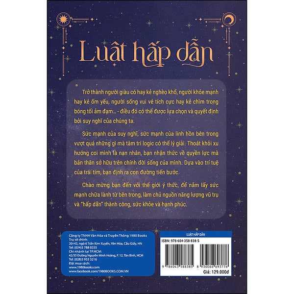 Luật Hấp Dẫn - Quy Luật Về Sức Mạnh Của Linh Hồn Và Năng Lượng Chữa Lành Cơ Thể Từ Bên Trong