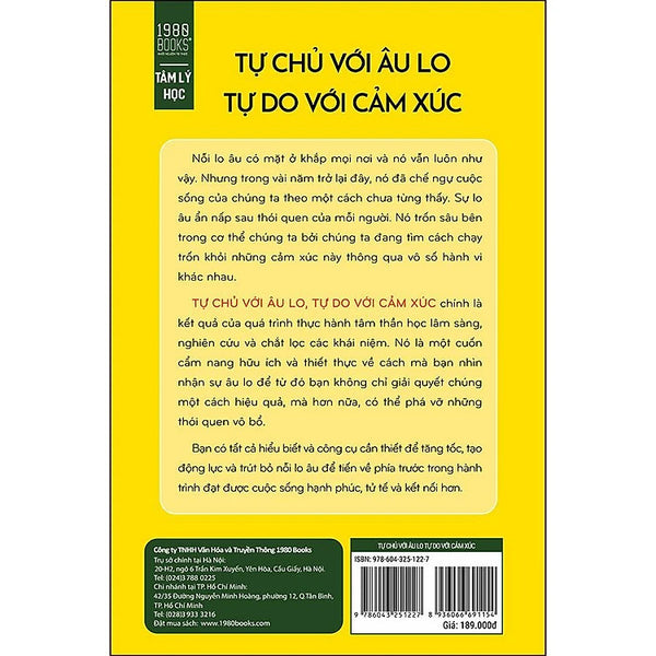 Tự Chủ Với Âu Lo, Tự Do Với Cảm Xúc